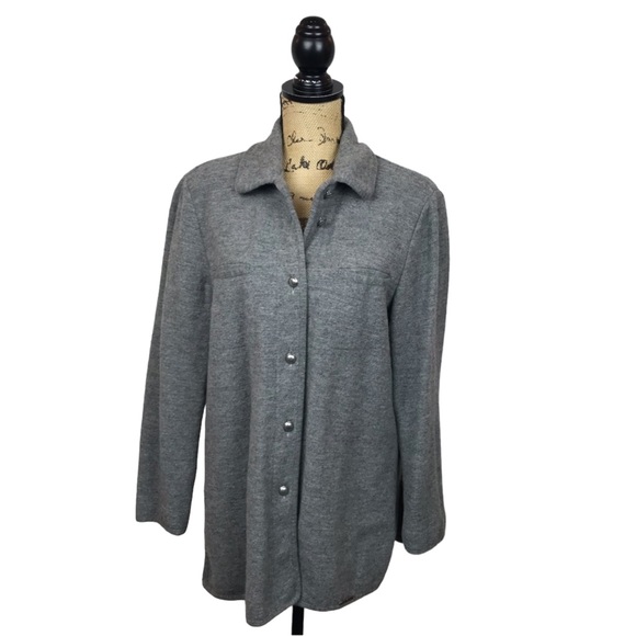 VTG Geiger “Made in Austria” Wool Jacket Gray - Picture 3 of 12